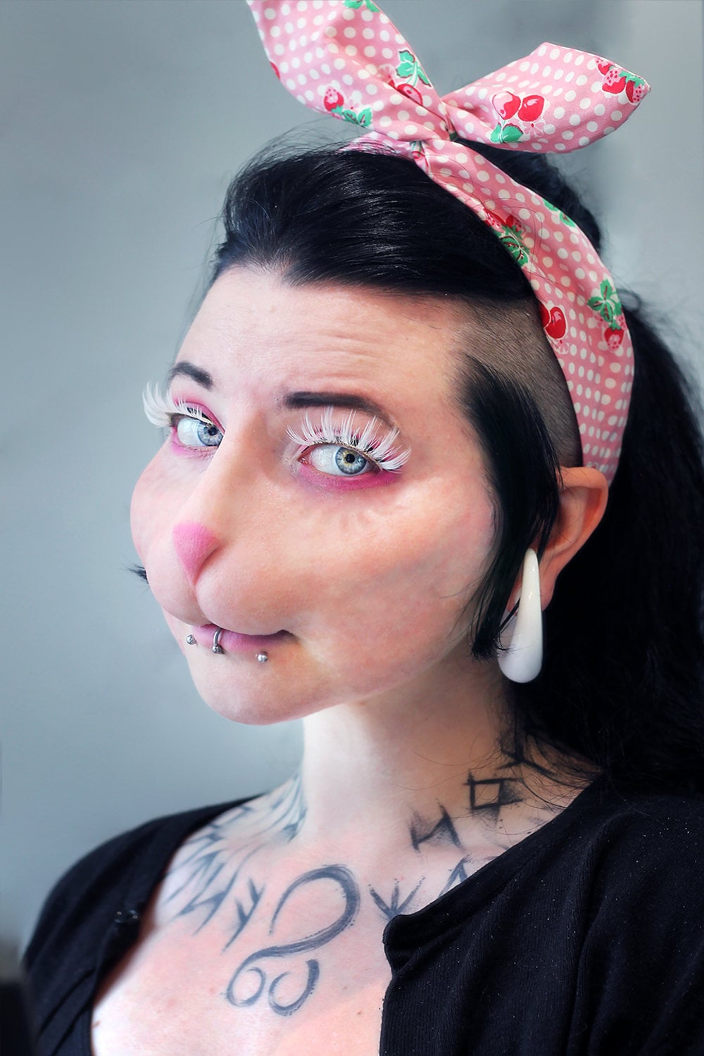 Bunny Nose / Silicone Prosthetic / Latex Free / Rabbit / Cat / - Etsy