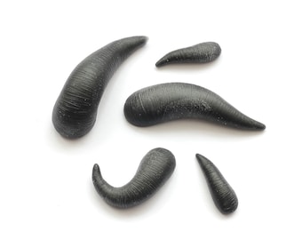 Leeches / Silicone Prosthetic / Latex Free / LARP Healer / Medic / Doctor / SFX Makeup / Halloween Prosthetics / Fake