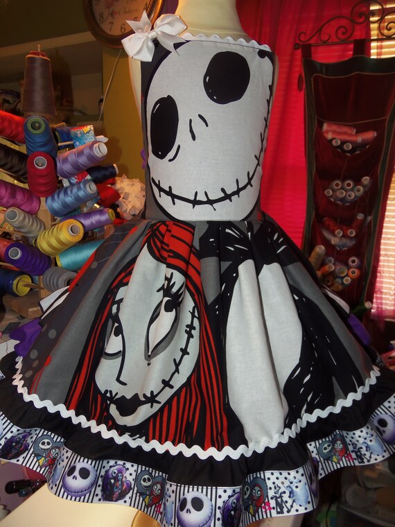 nightmare before christmas baby dress