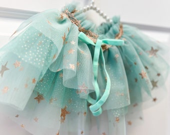 Whimsical collar, star collar, tulle collar, clown collar