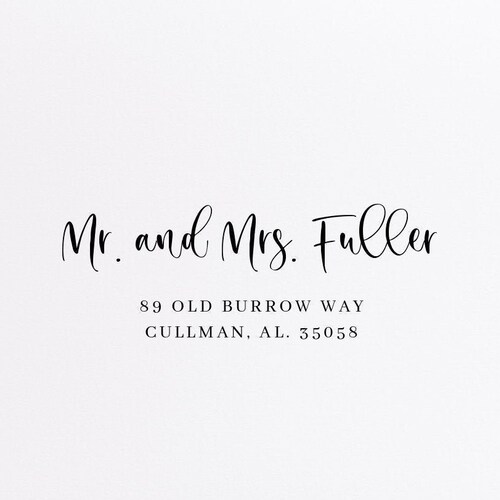 Guest Address Label Instant Download DIY Address Labels Etsy