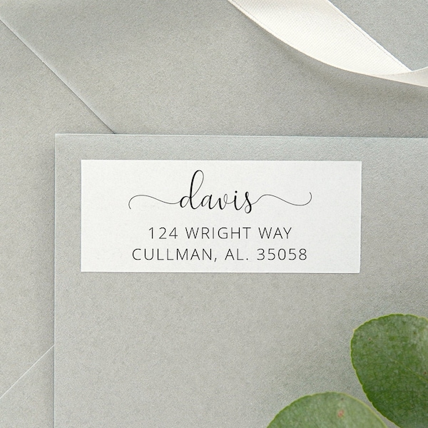 Return Address Label | Instant Download | DIY Address Labels