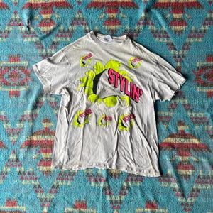 Vintage 1980s ‘Stylin’ Street Wear Skate T Shirt