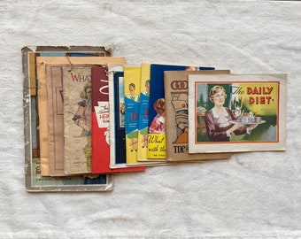 Vintage Lot of 10 Advertising Recipe Cook Books