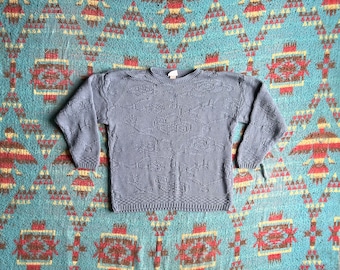 Vintage 80s Knit Bobbie Brooks Sweater USA