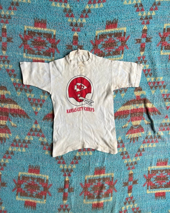 Vintage 1960s Kansas City Chiefs AFL Kids Shirt