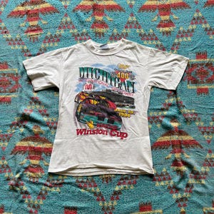 Vintage 1994 Miller 400 Signed by Rusty Wallace Shirt