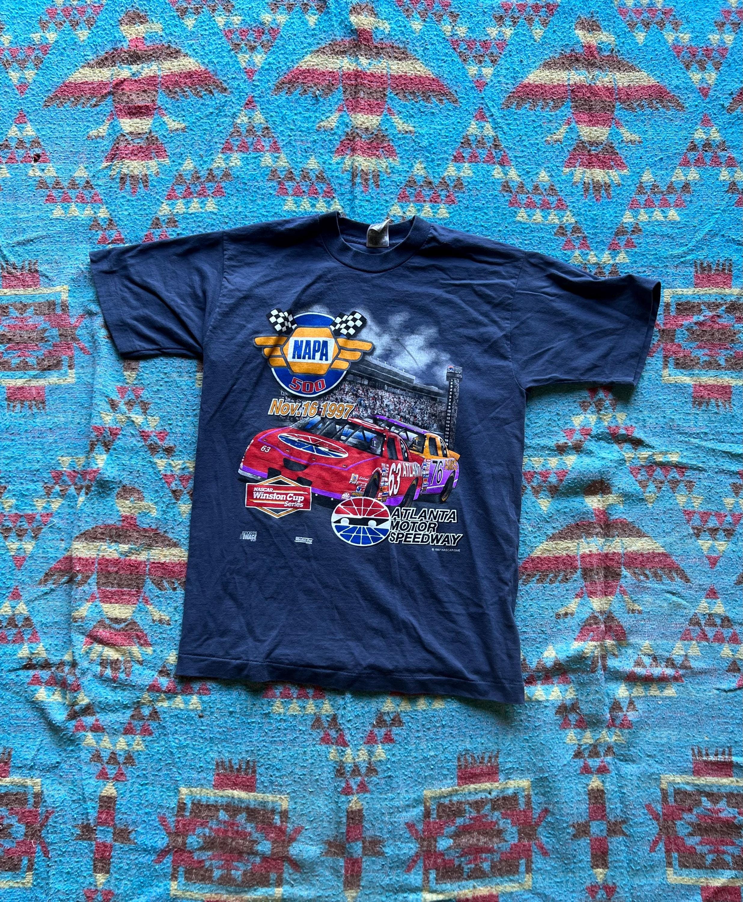 Vintage 1997 Napa 500 Nascar Shirt Atlanta Speedway