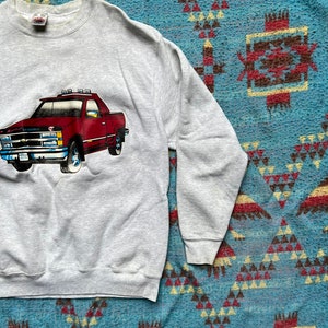 Vintage 90s FOTL Chevy Truck Sweatshirt image 2
