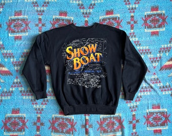 Vintage 90s Show Boat Musical Souvenir Sweatshirt