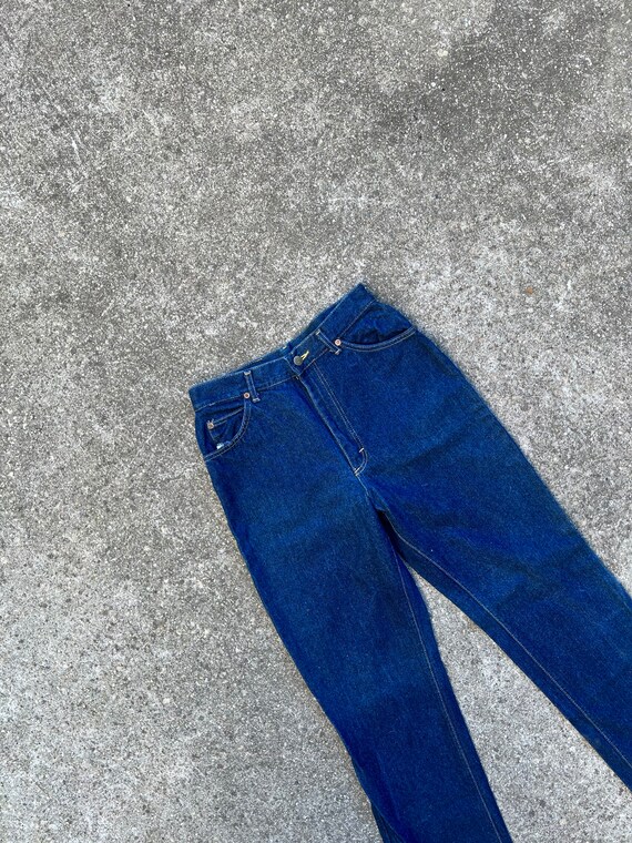 Vintage Womens Lee Denim Jeans 28 x 29 USA - image 2