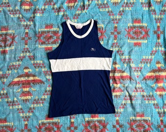 Vintage 70s Catalina Mens Cycling Tank Top