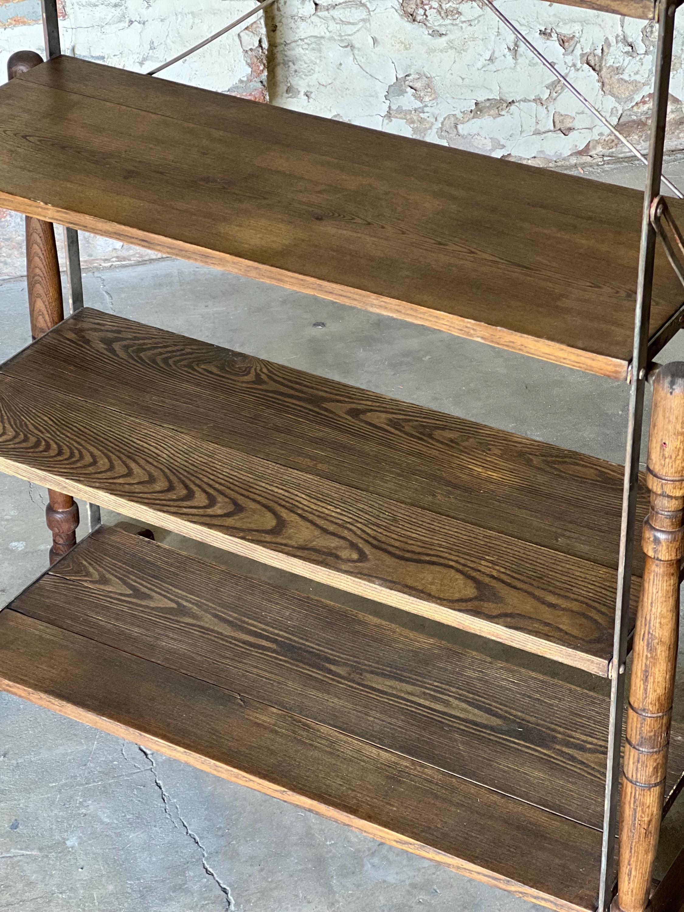 Antique Combination Table Bakers Rack - Etsy
