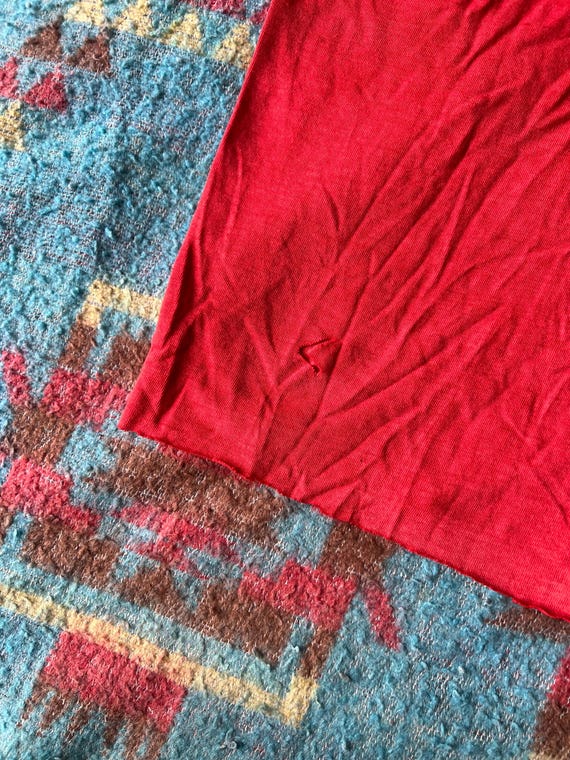 Vintage 1970s Novelty Engineering Thrashed Shirt - image 4