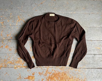 1950s Bradley Knitwear Zephyr Wool Sweater