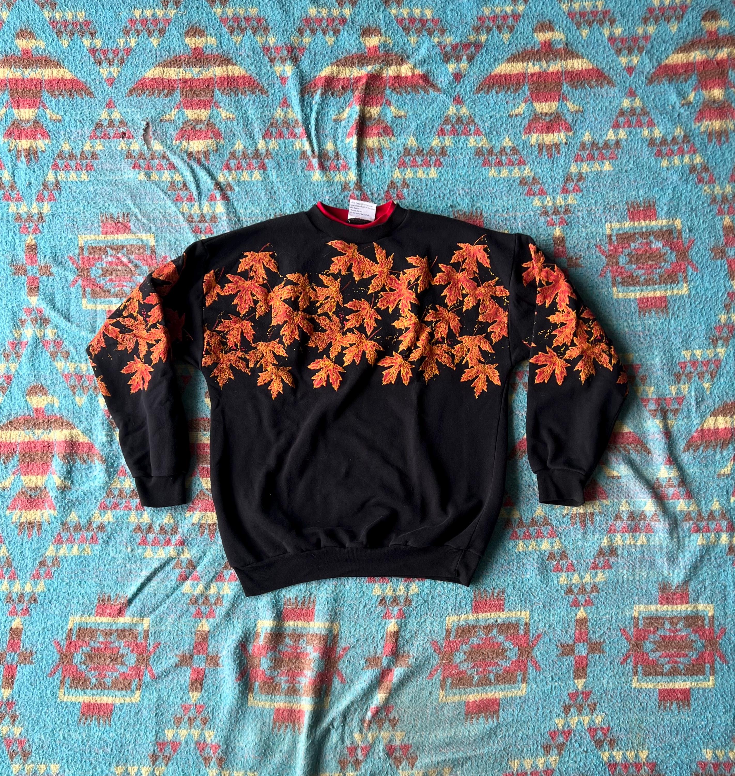トップス Artisuns SUNSCHEIN DESIGNS 90s USA sweat Vintage 90's Artisans Sunschein Designs AOP Sweatshirt Crewneck