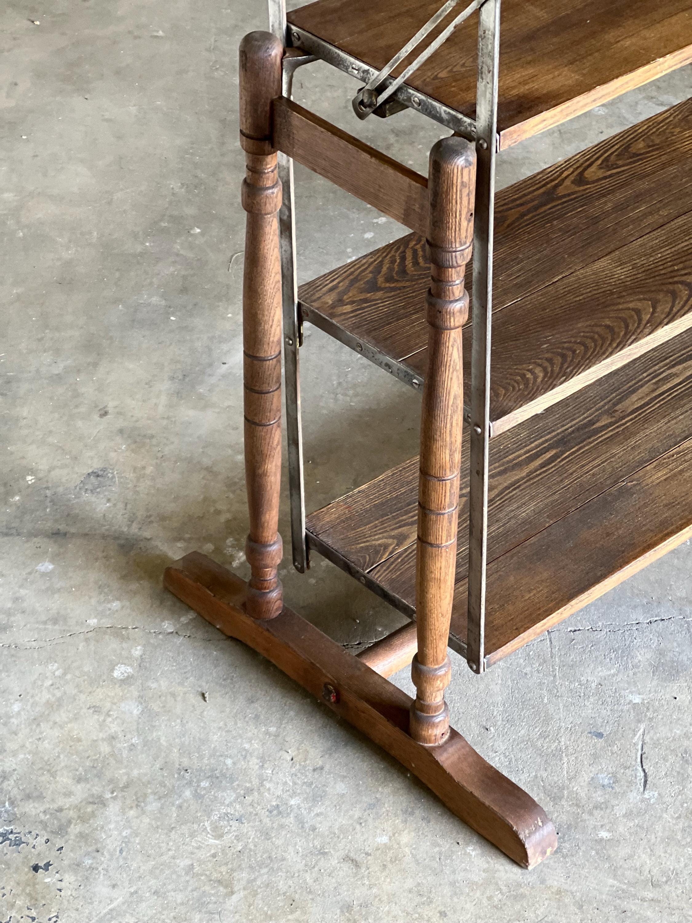 Antique Combination Table Bakers Rack - Etsy