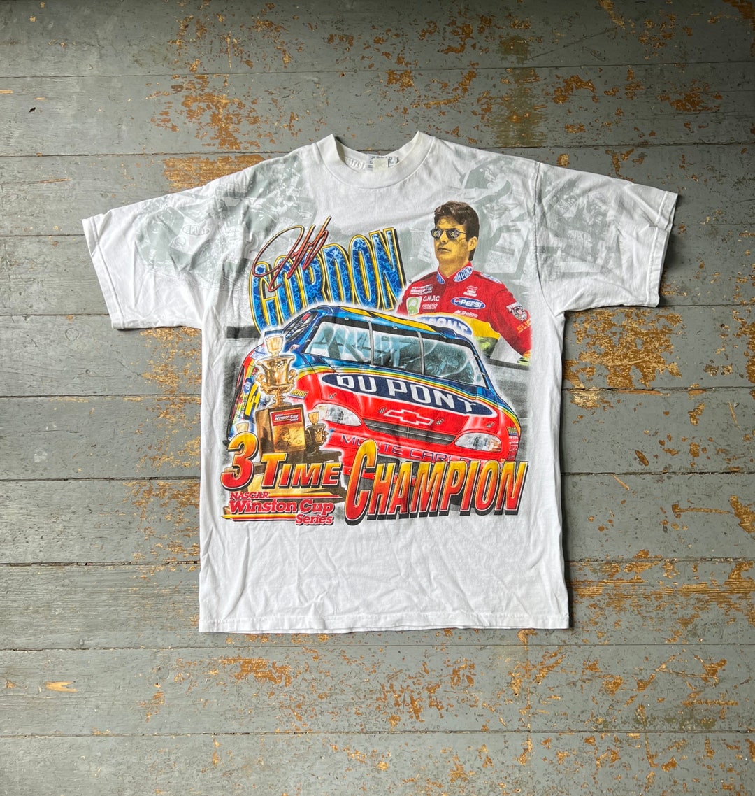 Vintage 90s AOP Dale Earnhardt 'the Man' Chase T Shirt - Etsy