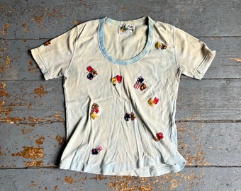 Vintage 70s Well Worn Pear Blossom Shirt