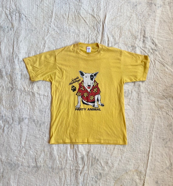Vintage 1980s Spuds Mackenzie Party Animal Jerzees