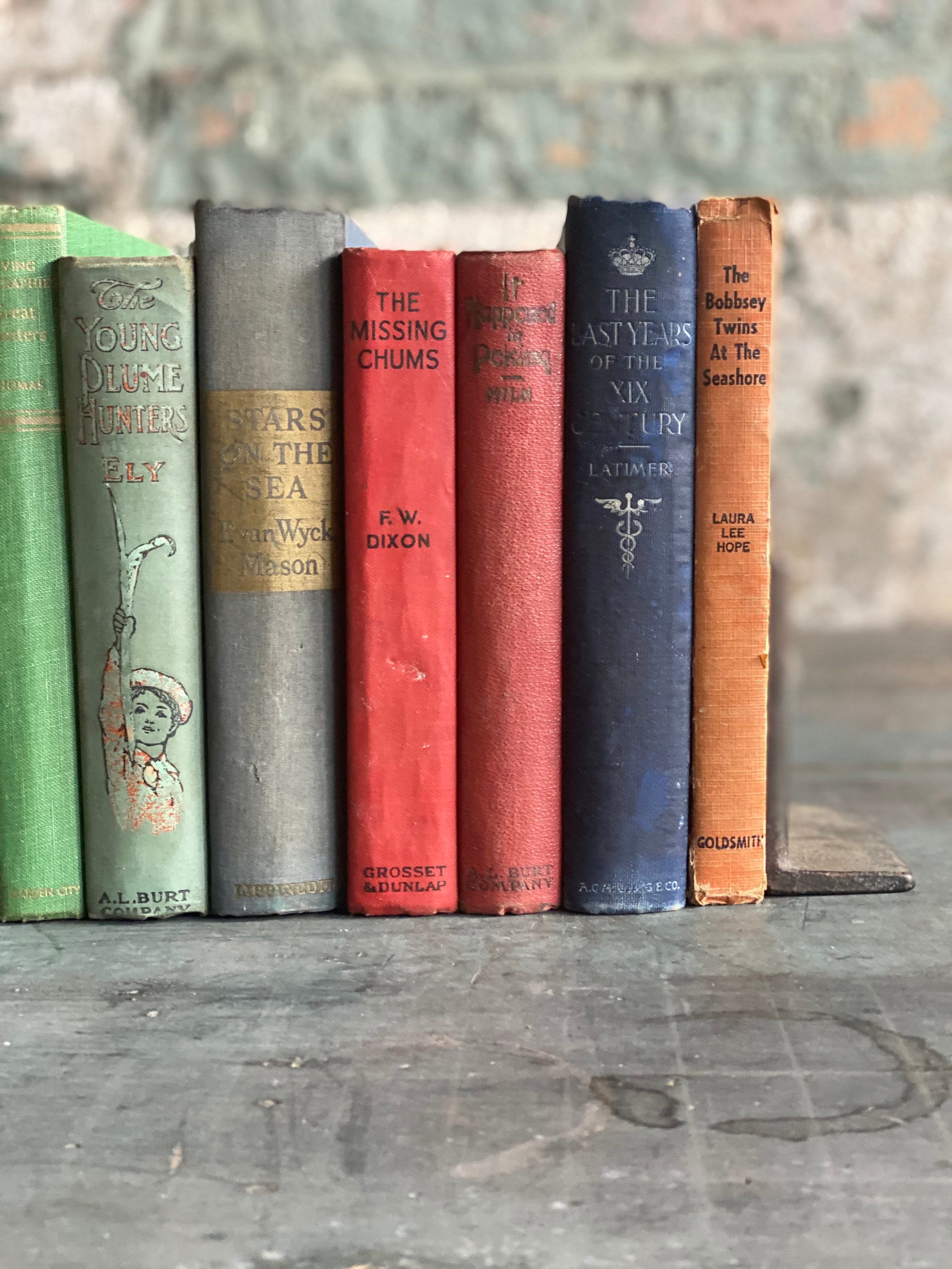 Lot of 10 Antique Books for Design & Display Etsy