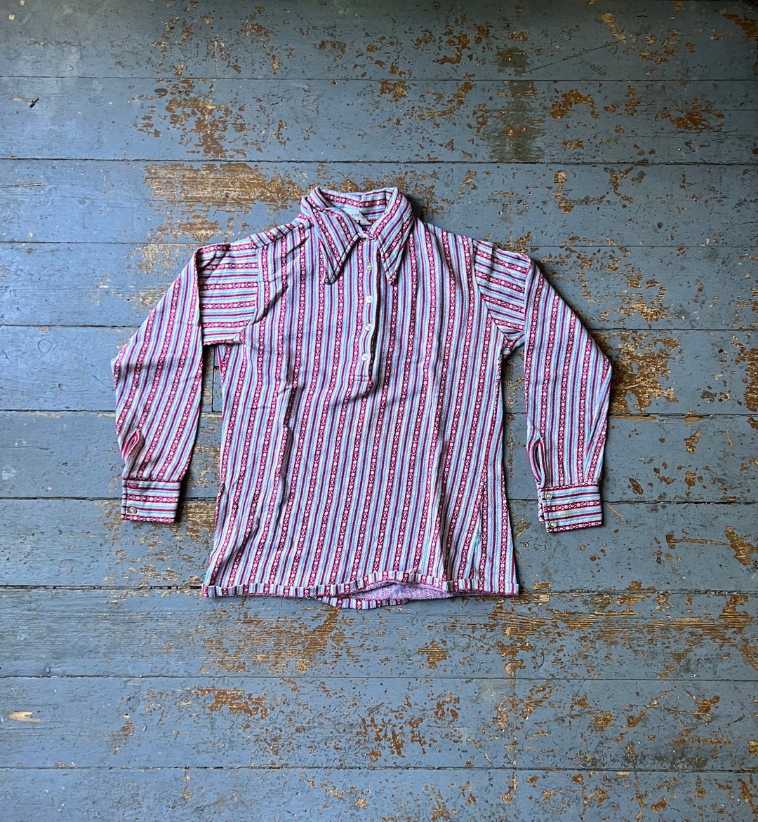 Vintage 1970s Koret of California Half Button up Shirt - Etsy