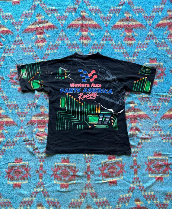 RESERVED Vintage 1990s Darryl Waltrip AOP Chase T Shirt View 5