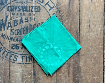 Vintage 1959 Blackhawk Area Council Boy Scouts Neckerchief