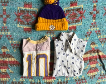 Vintage 1960s Kids Minnesota Vikings Clothing