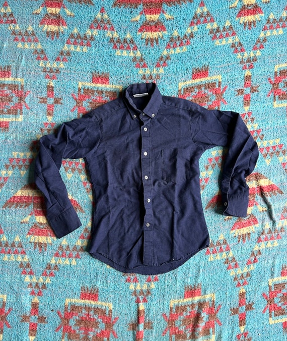 4 Vintage 70s Kids Button Up Shirt Lot - image 5
