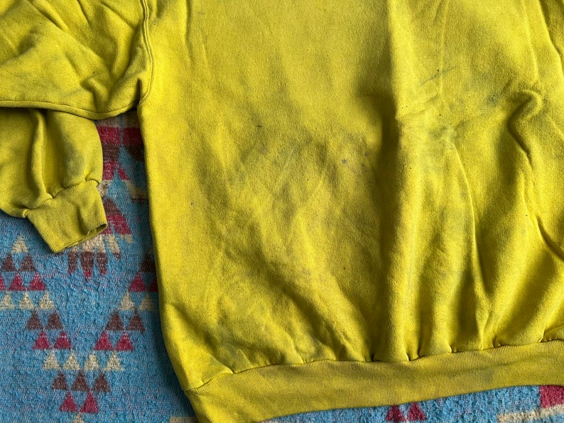 Vintage 90s Thrashed Tweety Six Flags Sweatshirt image 6