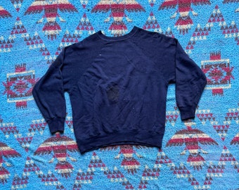 Vintage Thrashed Crewneck Raglan Sweatshirt