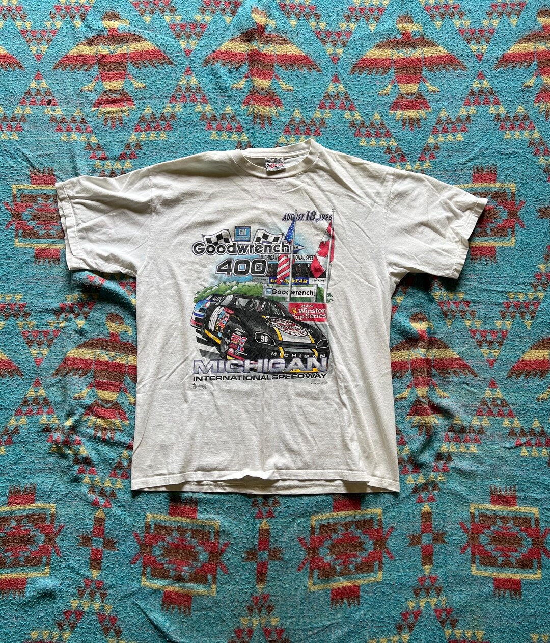 Vintage 1996 Nascar Goodwrench 400 Racing T Shirt - Etsy
