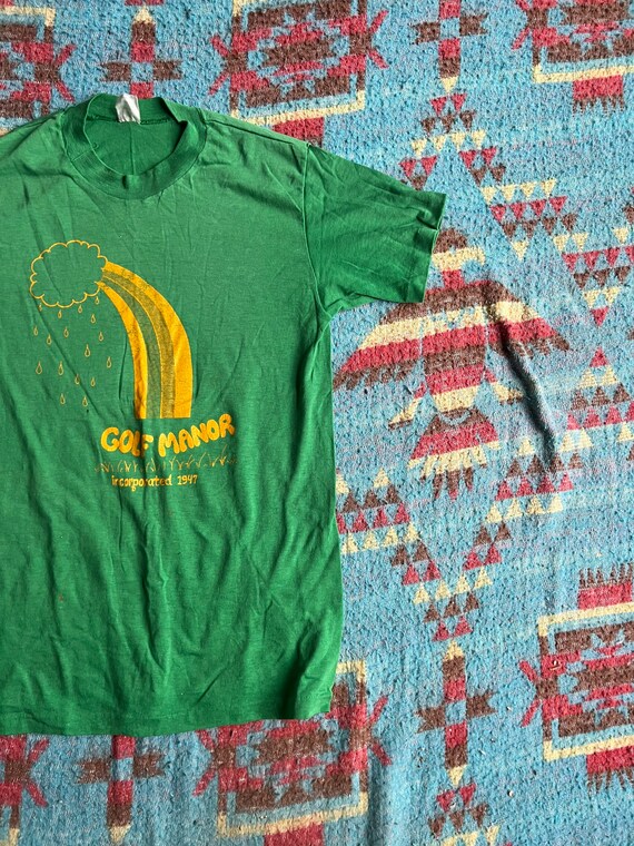 Vintage 80s Golf Manor, Ohio Graphic T-Shirt - image 2