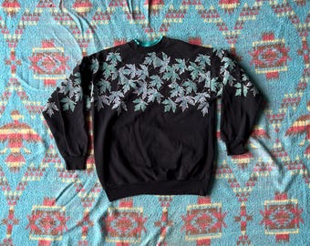 トップス Artisuns SUNSCHEIN DESIGNS 90s USA sweat Vintage 90's Artisans Sunschein Designs AOP Sweatshirt Crewneck