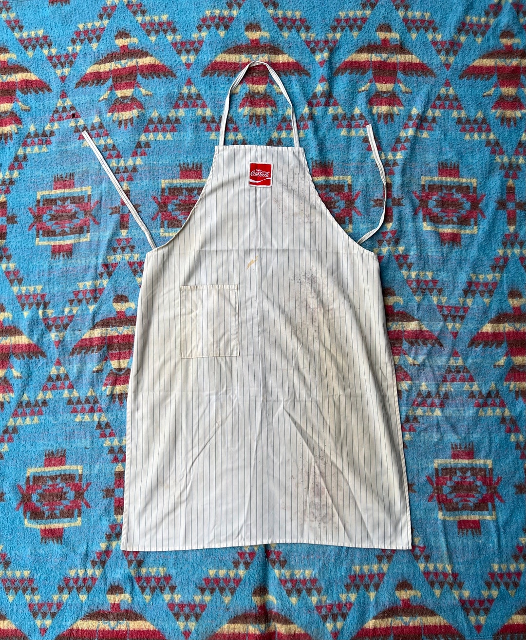 Vintage Coca Cola Apron Soda Jerk Drive In - Etsy