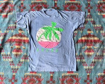 Vintage 70s Aruba Travel Shirt