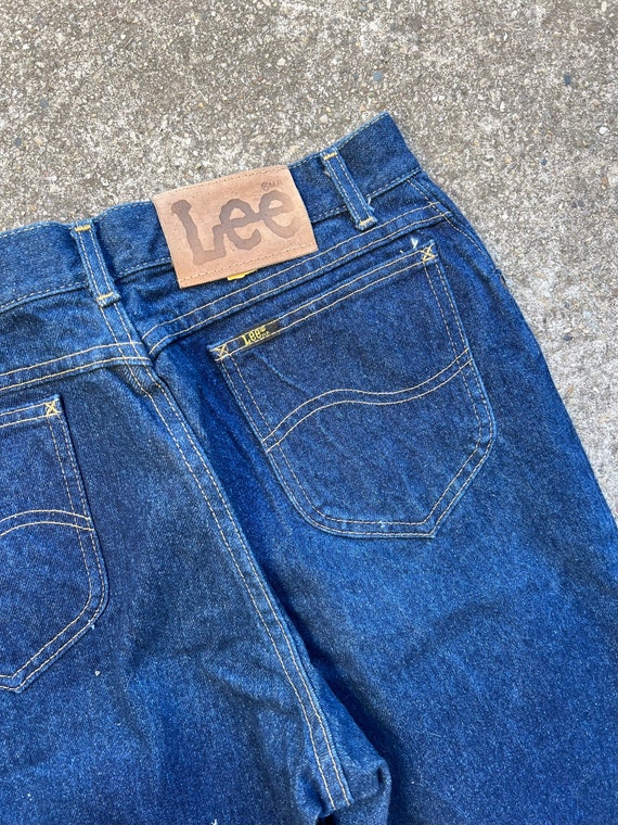 Vintage Womens Lee Denim Jeans 28 x 29 USA - image 10
