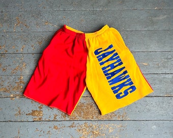 Vintage 90s Kansas Jayhawks Rally Sweats Athletic Shorts