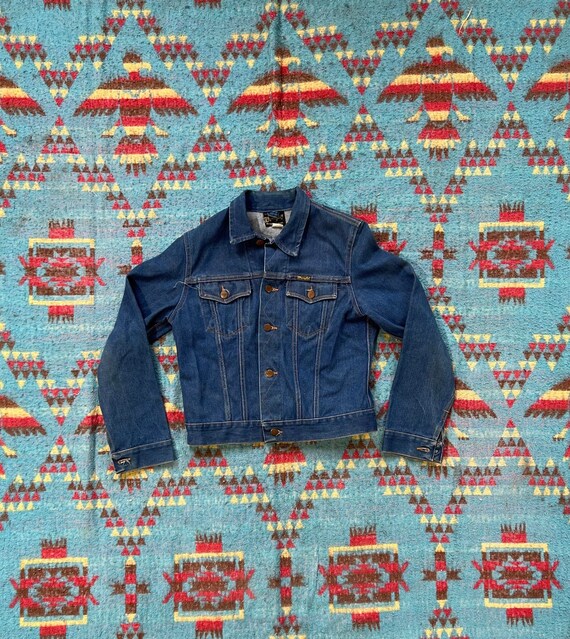 Vintage 1960s Wrangler Sanforized Denim Jacket - Gem