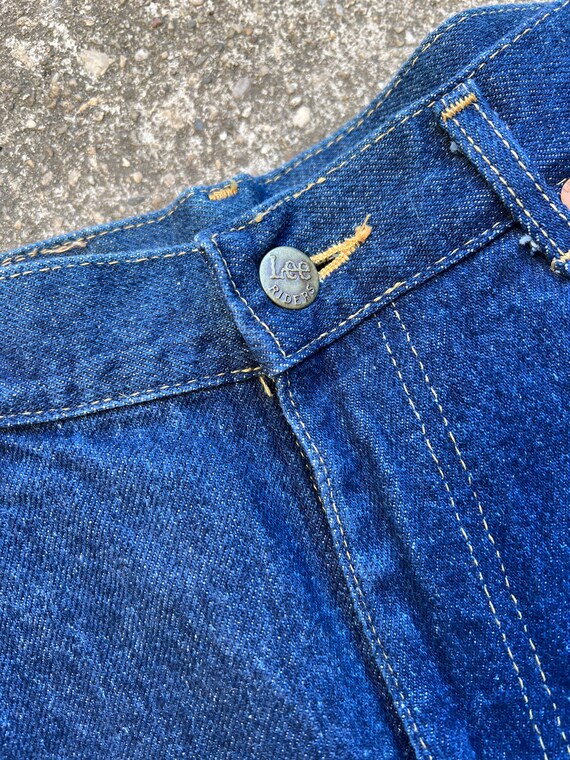 Vintage Womens Lee Denim Jeans 28 x 29 USA - image 4
