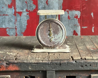 Antique Pelouze Mfg Brass Face 24 Pound Family Scale - Etsy