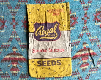 Vintage Royal Superfine Selection Seed Sack