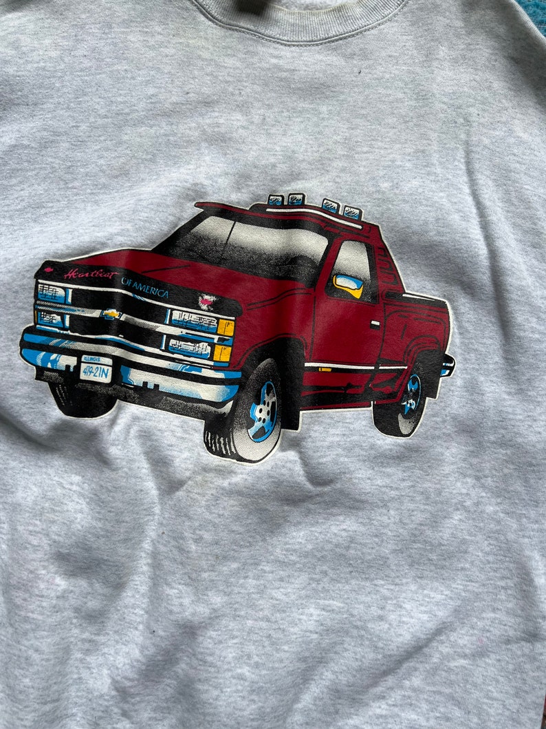 Vintage 90s FOTL Chevy Truck Sweatshirt image 4