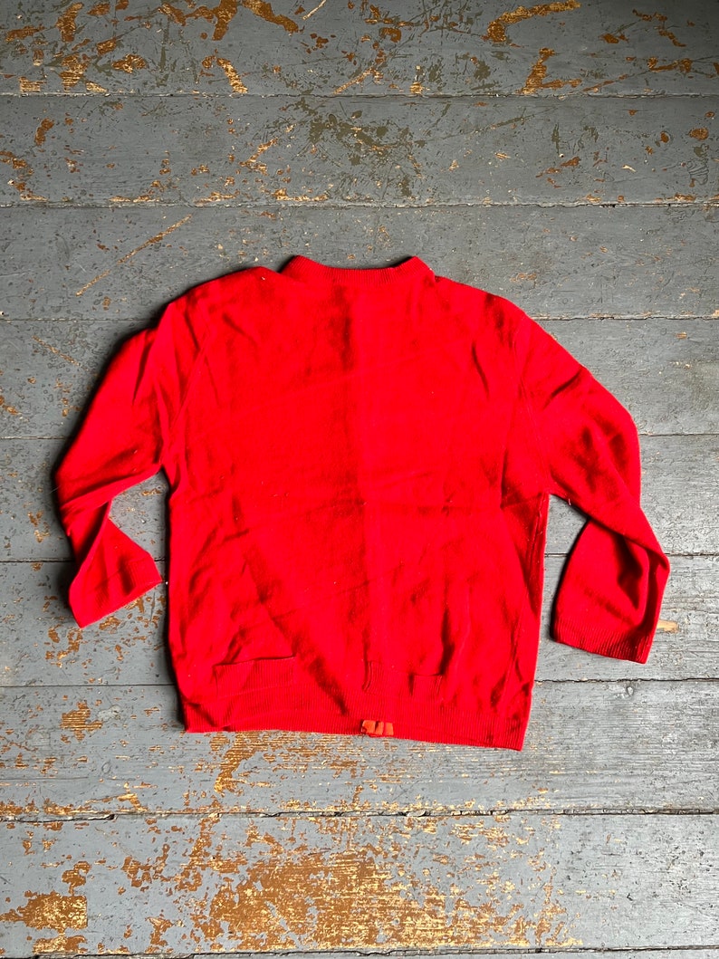 1950s Wondamere Renart Sportswear Cashmere Cardigan Sweater image 6