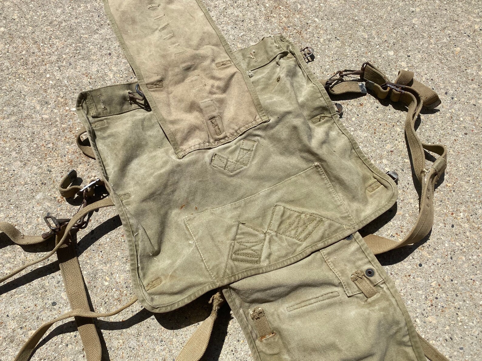 Vintage WW2 Canvas Boyt Mfg Ammo Tote 1942 Americana Etsy