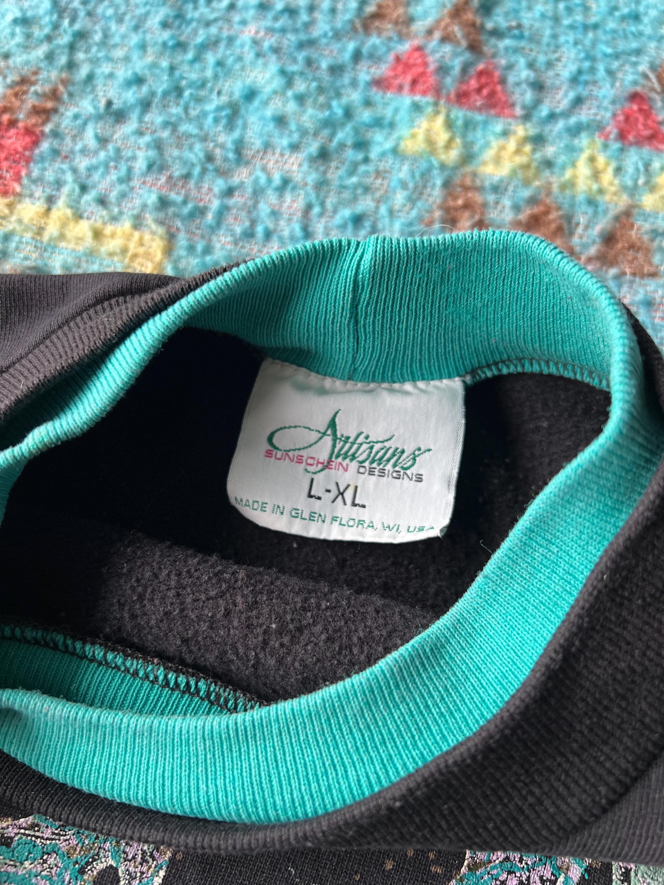 Vintage 1990s Artisans Sunschein Designs Autumn Sweatshirt - Etsy