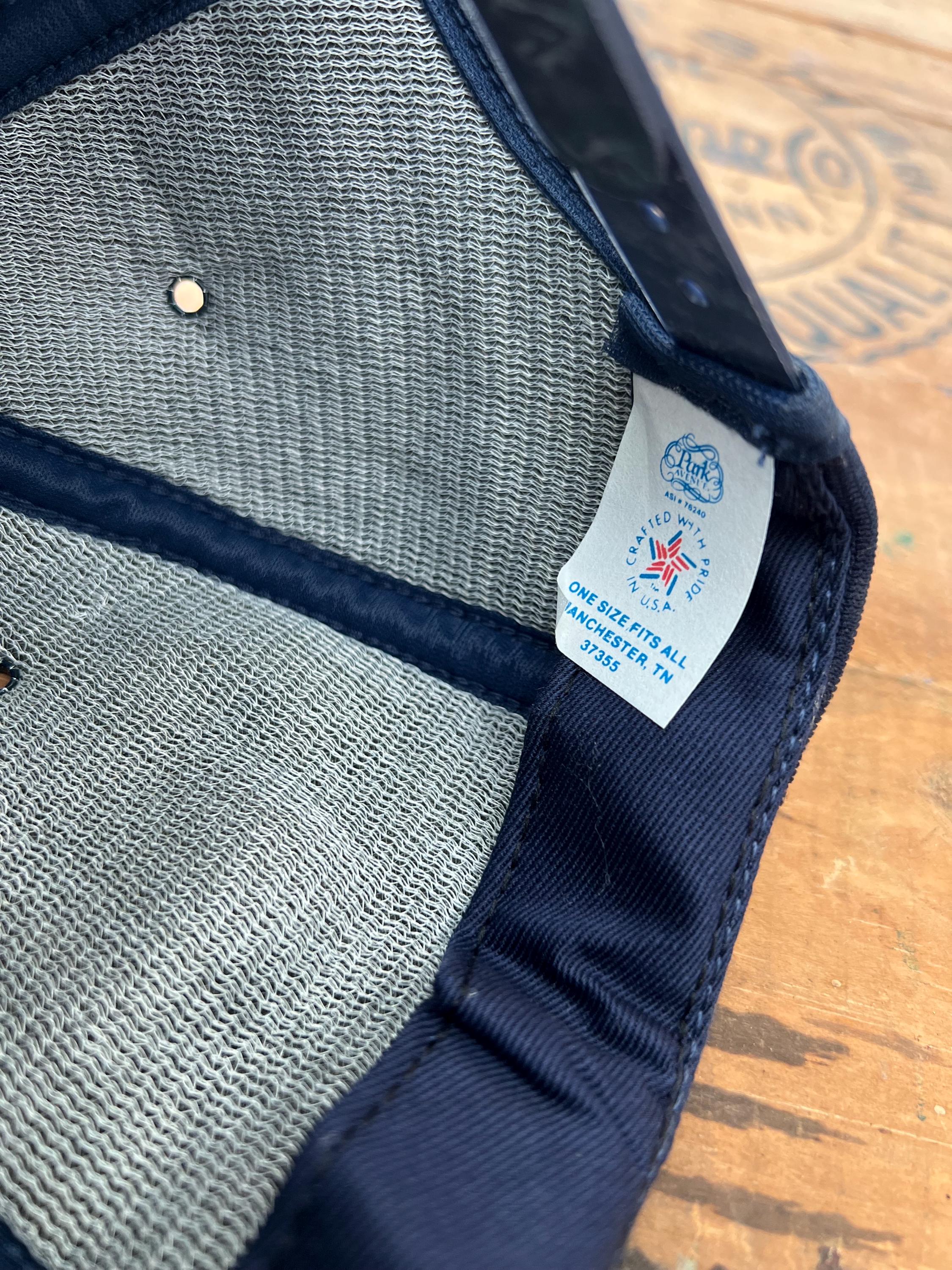Chapeau En Bambou Vintage Lyons Truck Parts - Années 80 - Style Rétro Et Décontracté