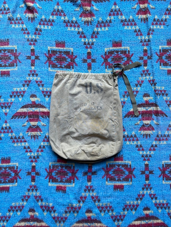 Vintage WW2 Era US Laundry Bag