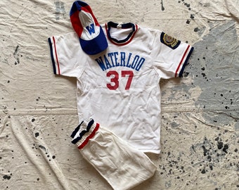 Vintage Waterloo American Legion Youth Baseball Uniform Set